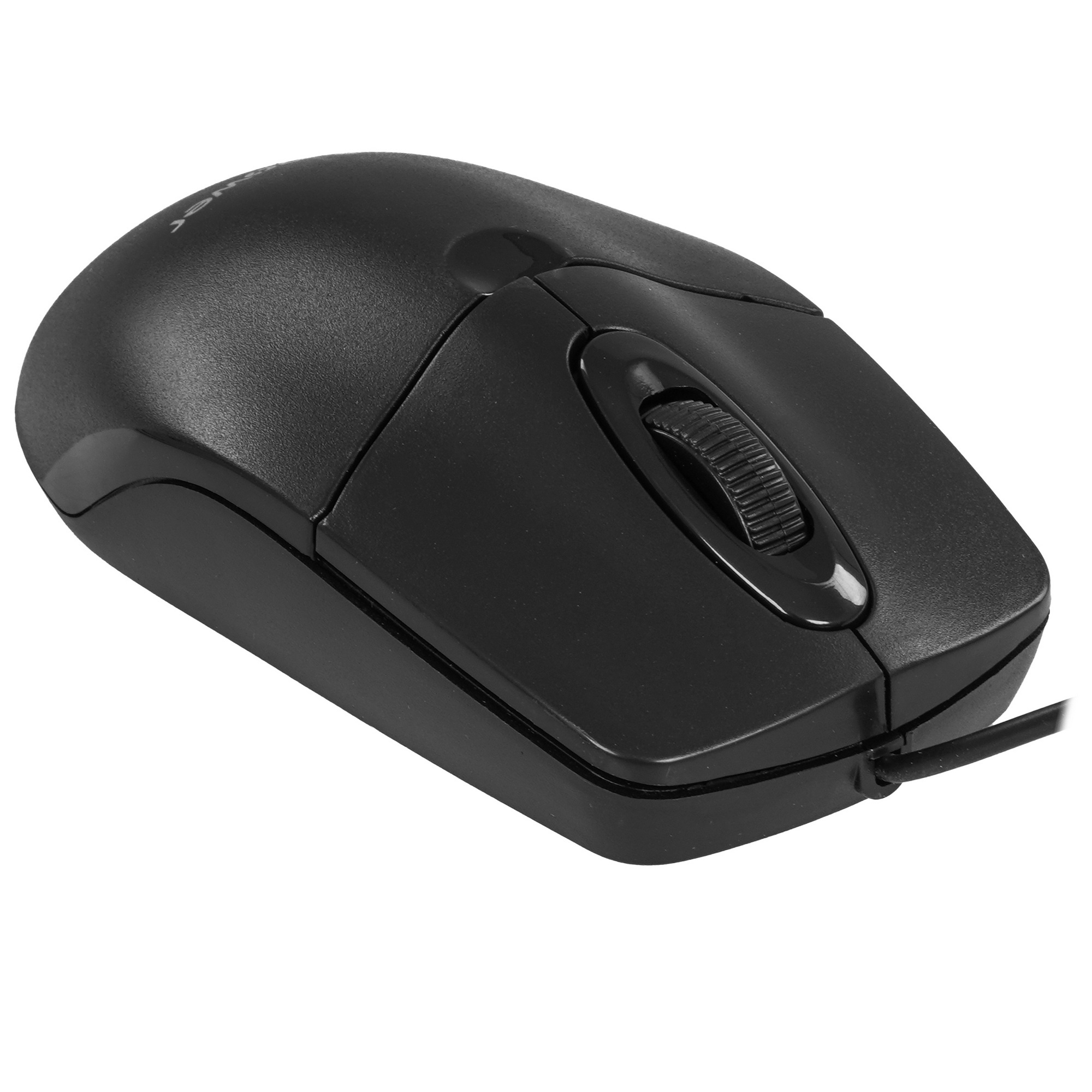 Мышь проводная GoPower GPM01 классическая USB черный (1/100)