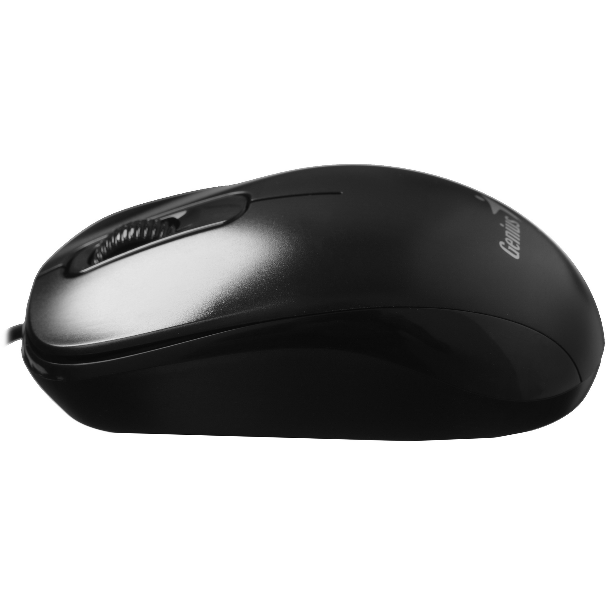 Мышь проводная Genius DX-110 черный, 1000 dpi, USB, кнопки - 3