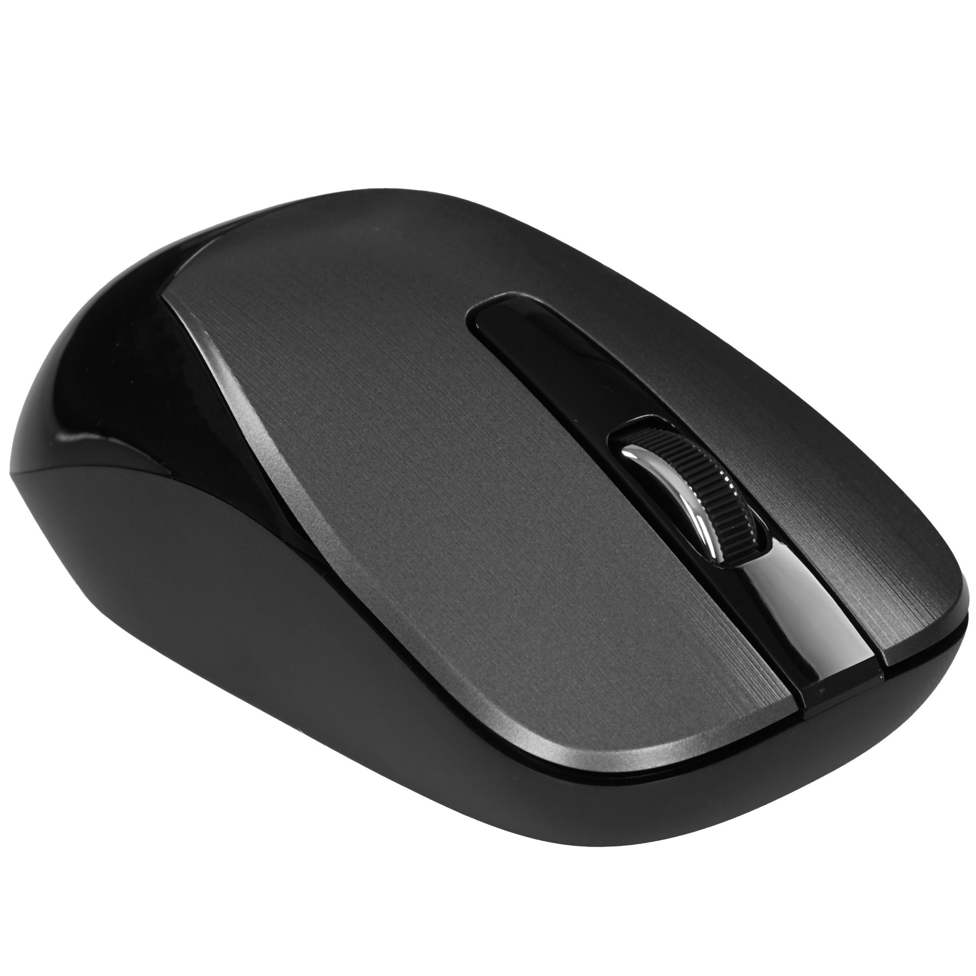 Мышь беспроводная Genius NX-7015 серый металл, 1200 dpi, радиоканал, USB, кнопки - 3