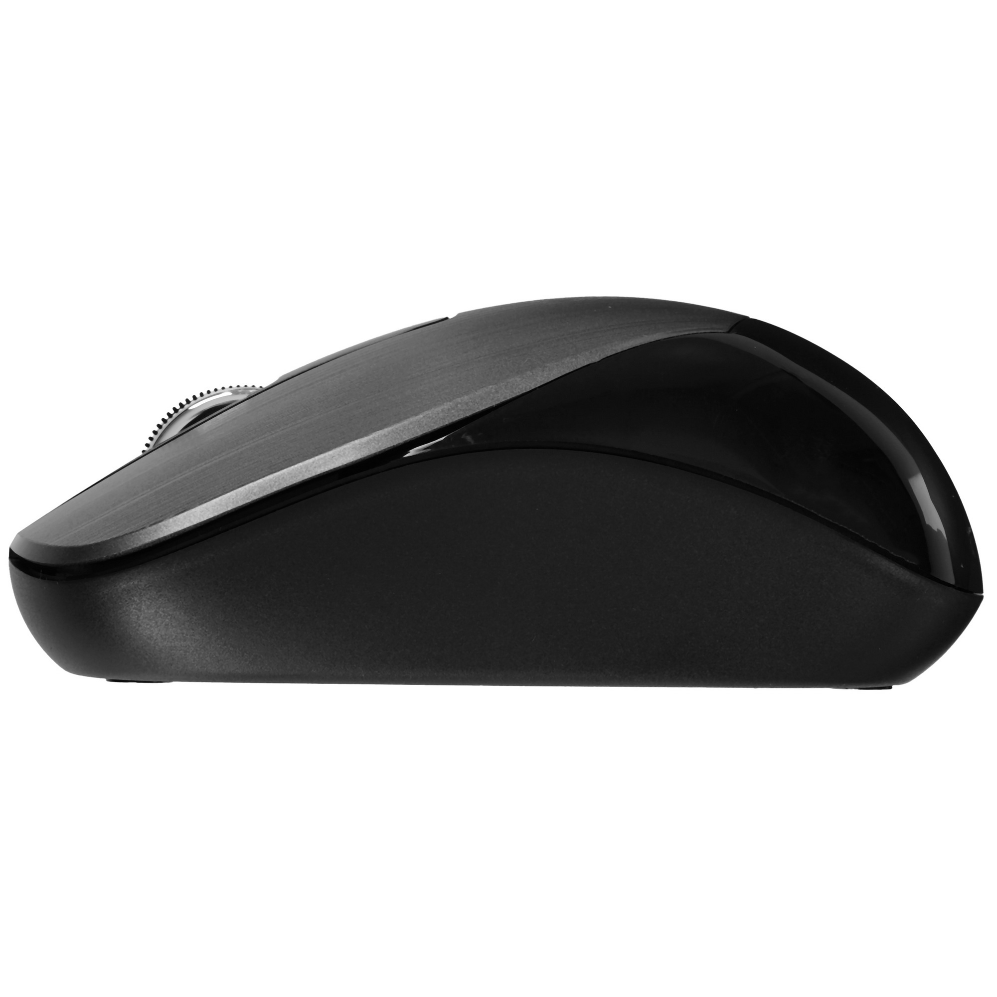 Мышь беспроводная Genius NX-7015 серый металл, 1200 dpi, радиоканал, USB, кнопки - 3