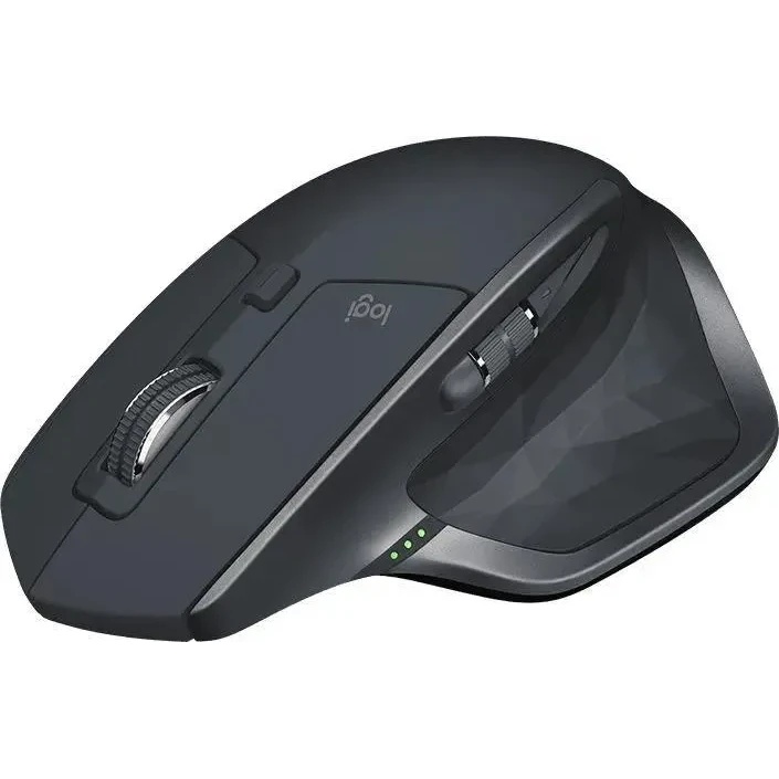 Мышь беспроводная Logitech MX Master 2S графитовый, 4000 dpi, радиоканал, Bluetooth, USB, кнопки - 7