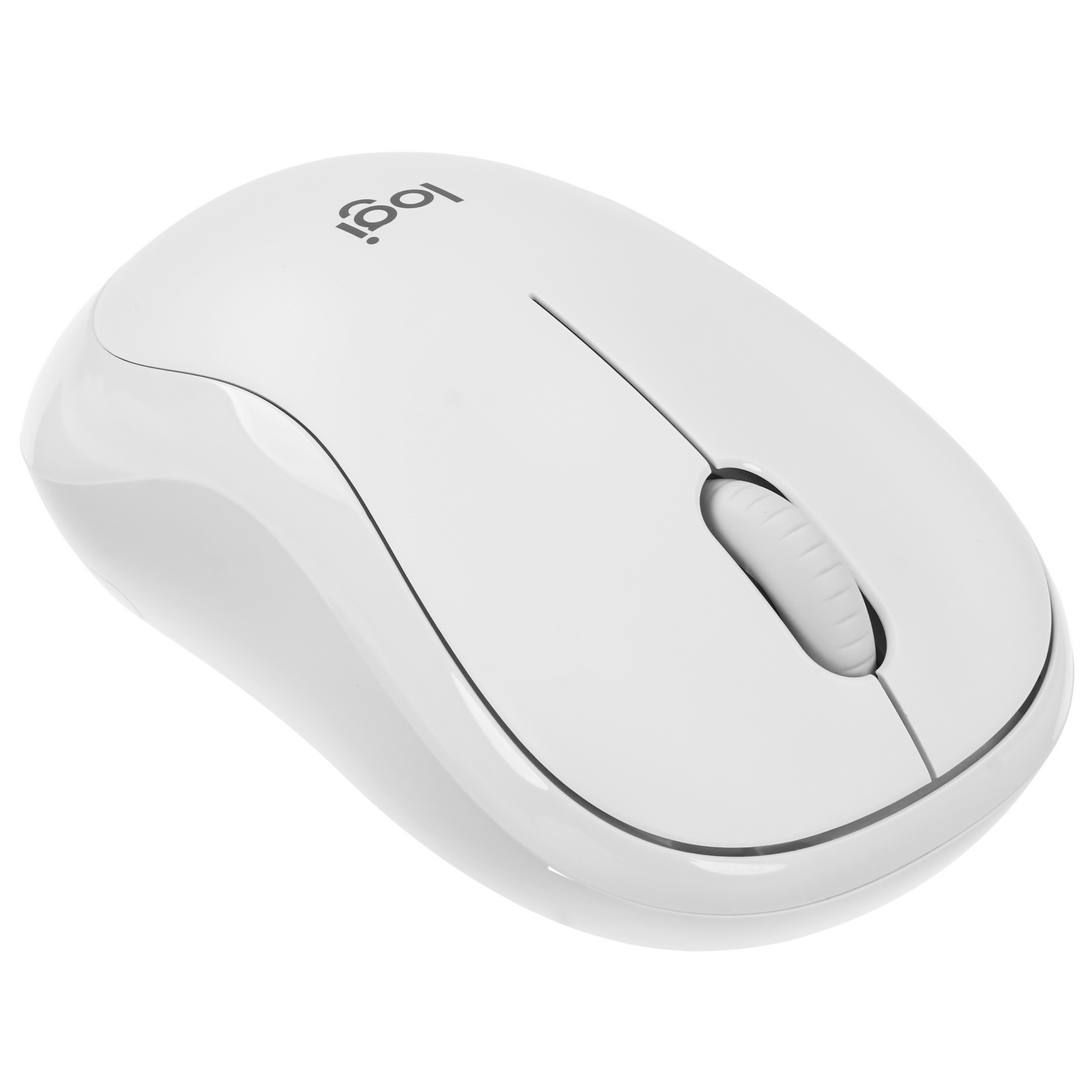 Мышь беспроводная Logitech M240 SILENT белый, 4000 dpi, Bluetooth, кнопки - 3