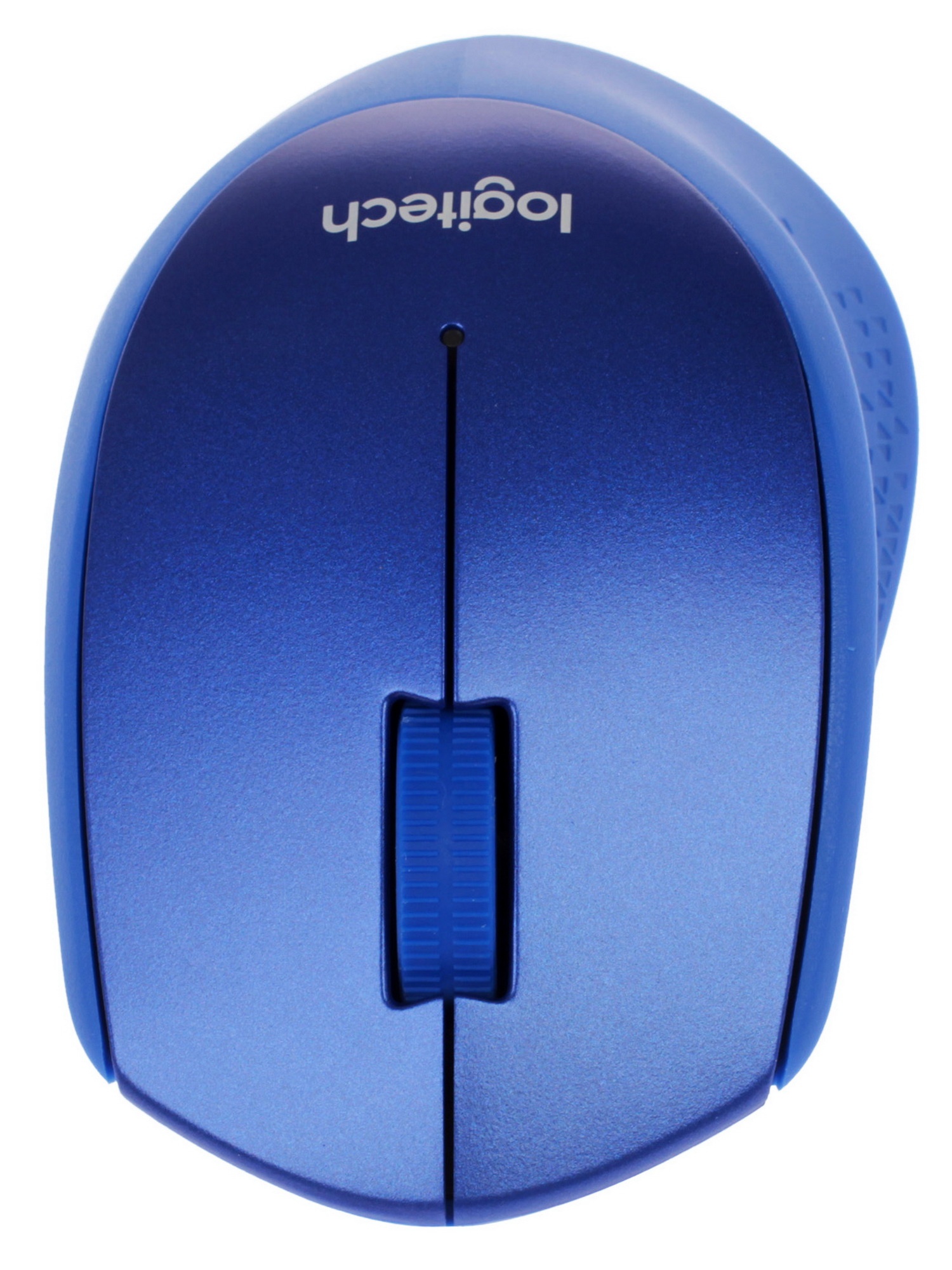 Мышь беспроводная Logitech M330 SILENT PLUS синий, 1000 dpi, радиоканал, USB, кнопки - 3