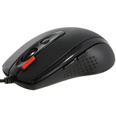 Мышь проводная + коврик A4Tech X-7120 черный, 2000 dpi, USB, кнопки - 7