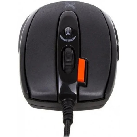 Мышь проводная + коврик A4Tech X-7120 черный, 2000 dpi, USB, кнопки - 7