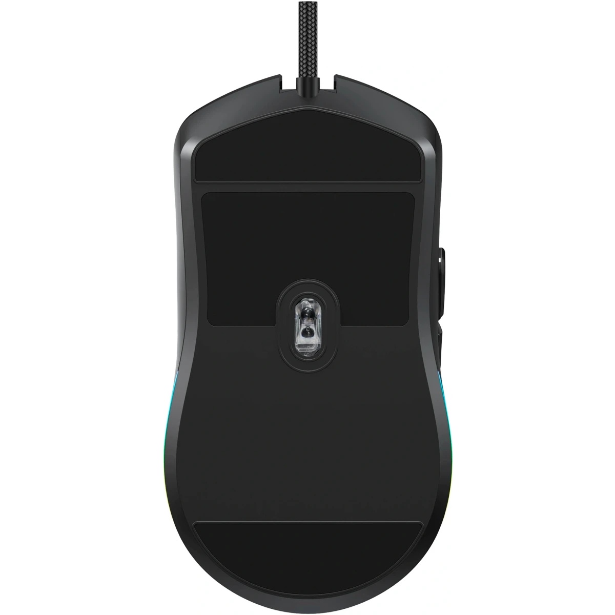 Мышь проводная Oklick 750G черный, 7200 dpi, USB, кнопки - 5