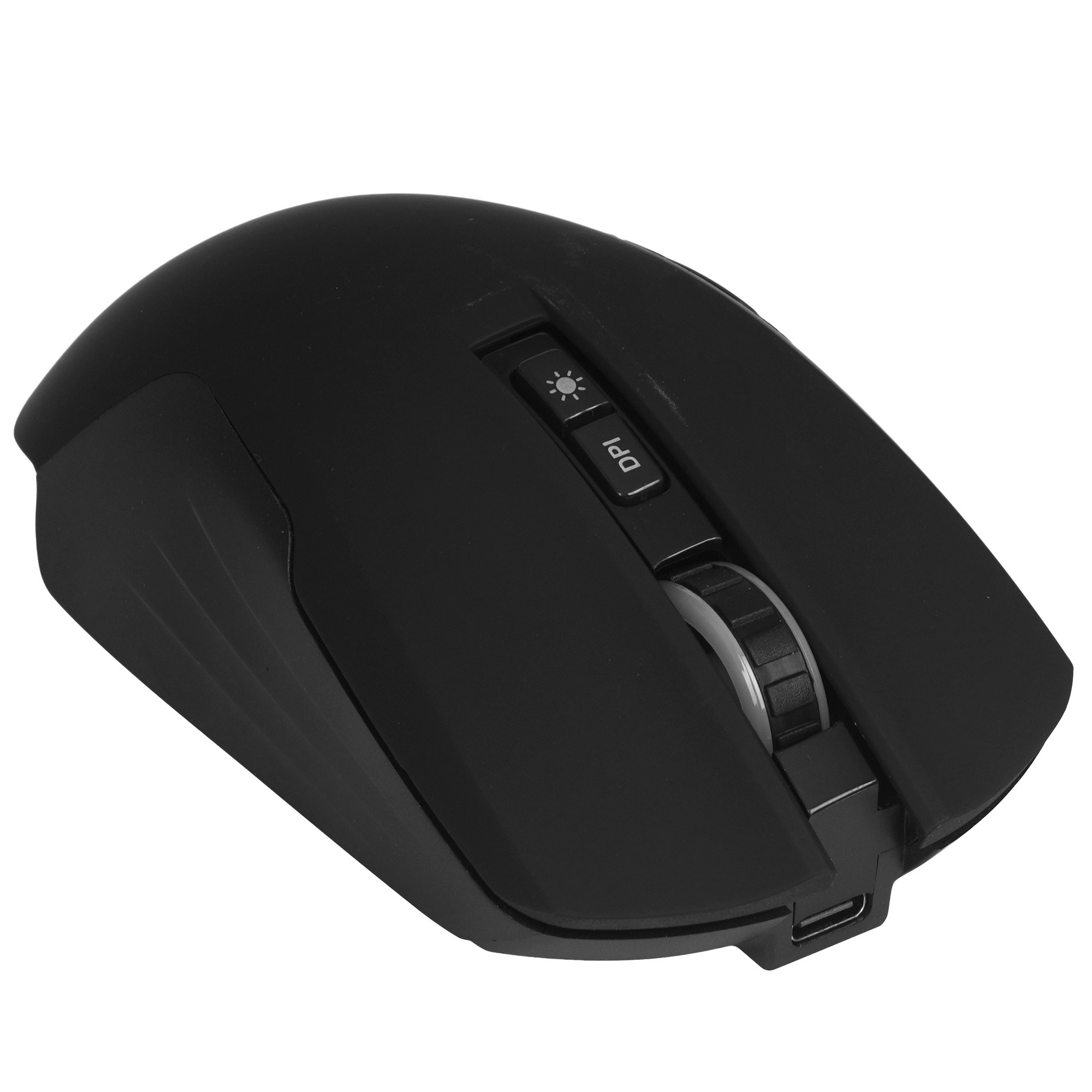 Мышь беспроводная/проводная Defender Whisper GM-209 черный, 7200 dpi, радиоканал, Bluetooth, USB, кн