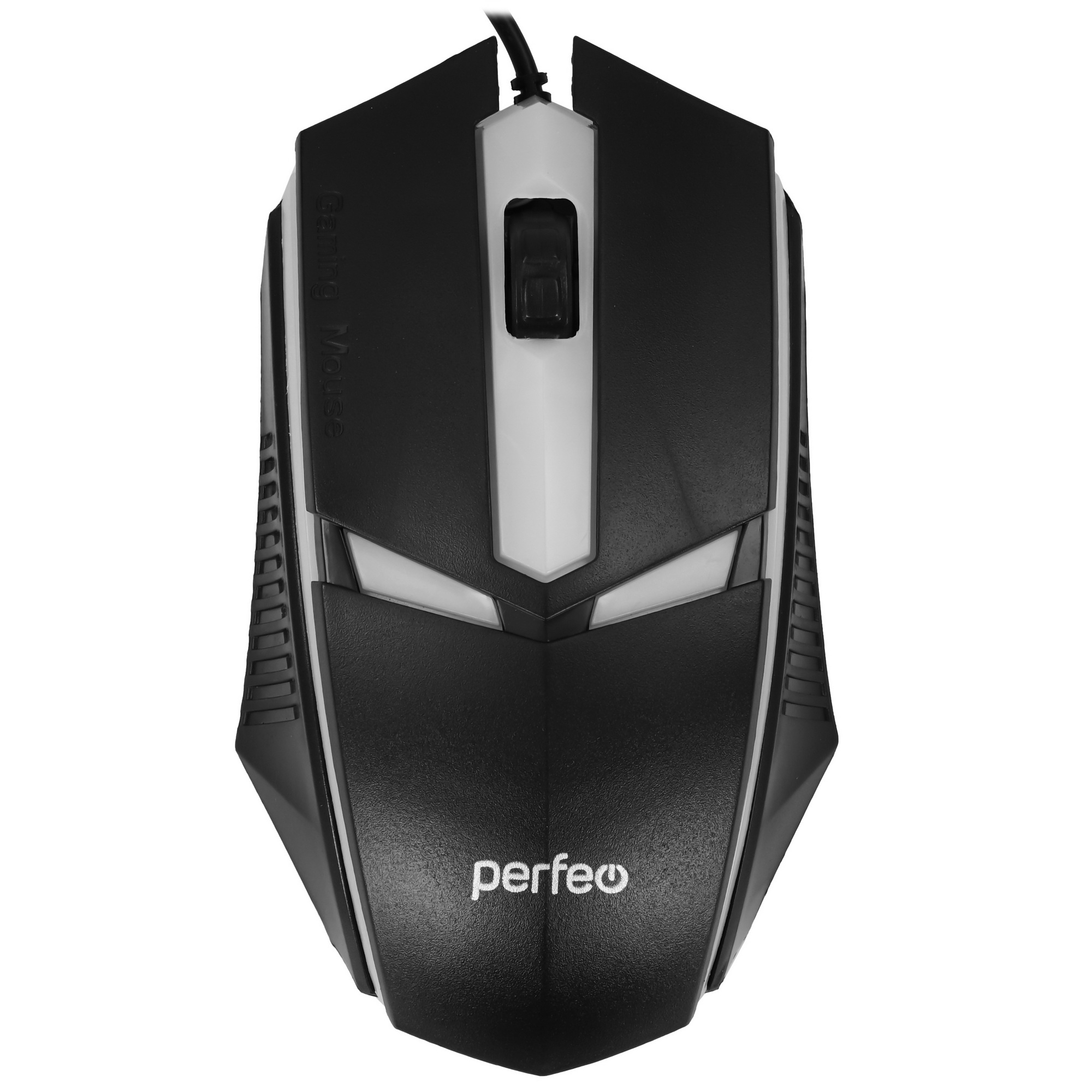Мышь оптическая Perfeo "FACE", 3 кн, USB, черный, GAME DESIGN, 7 цв. подсветка, 1000 DPI