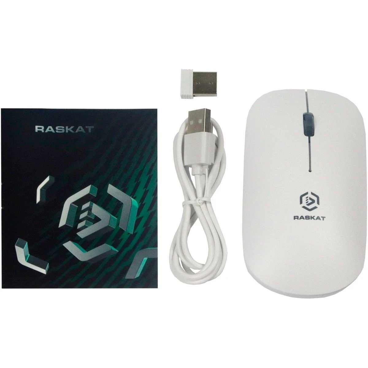 Мышь Raskat M003WR белый