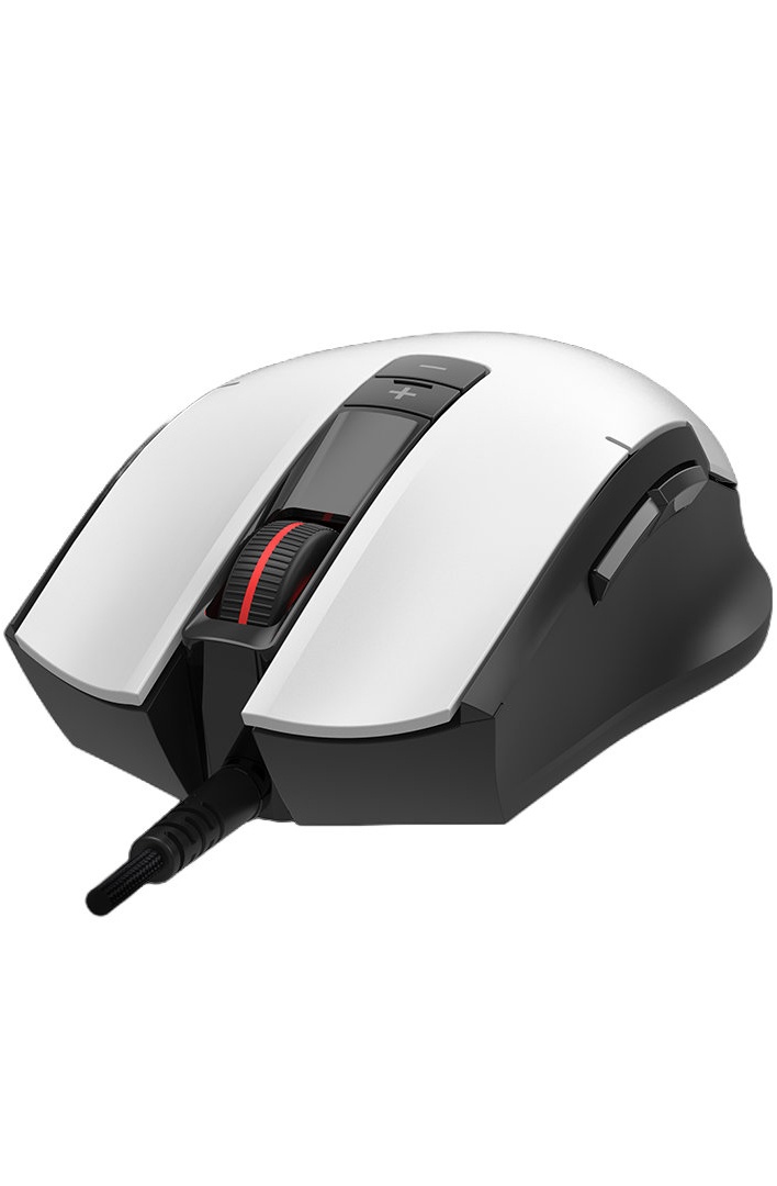 Мышь проводная A4Tech Bloody ES8 белый, 6000 dpi, USB, кнопки - 7