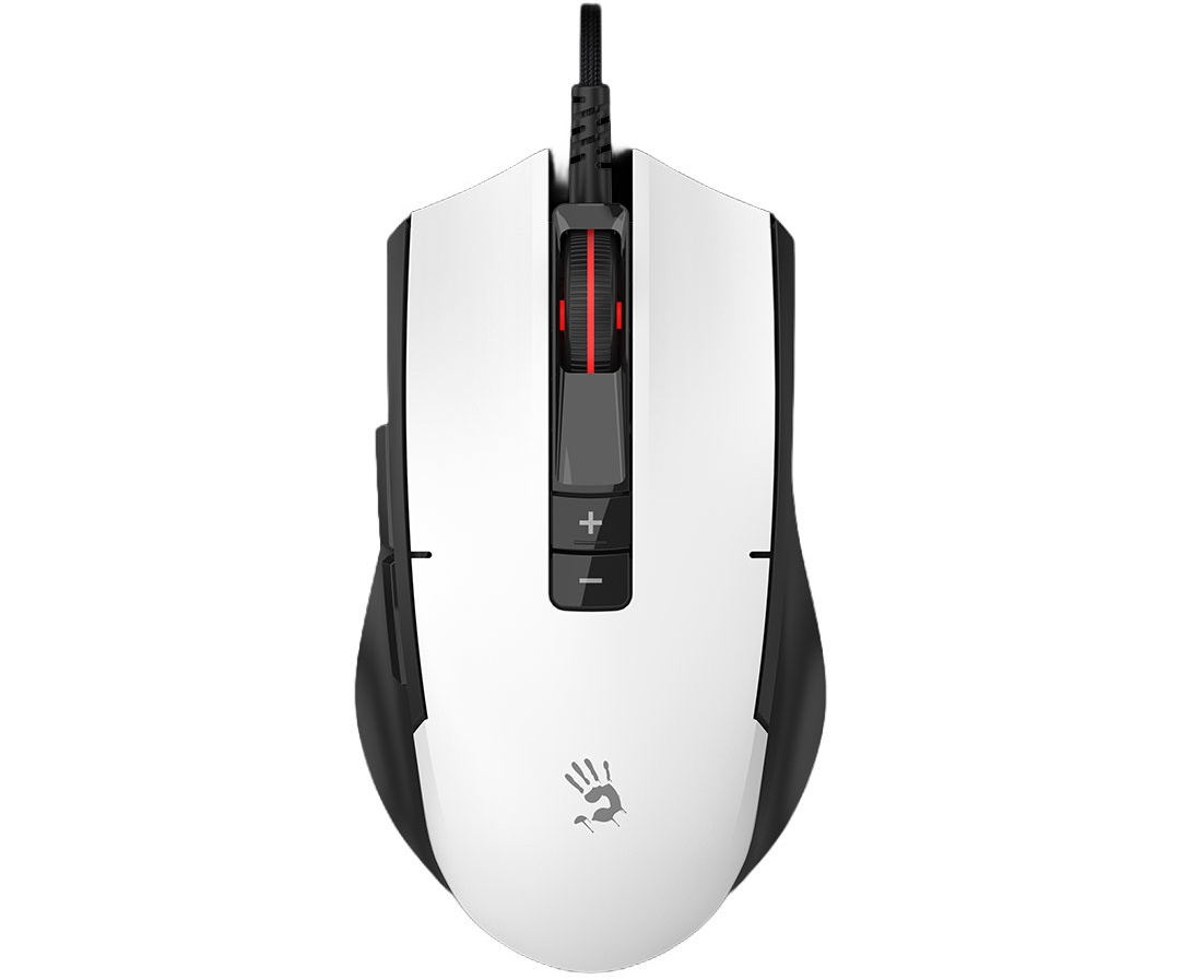 Мышь проводная A4Tech Bloody ES8 белый, 6000 dpi, USB, кнопки - 7