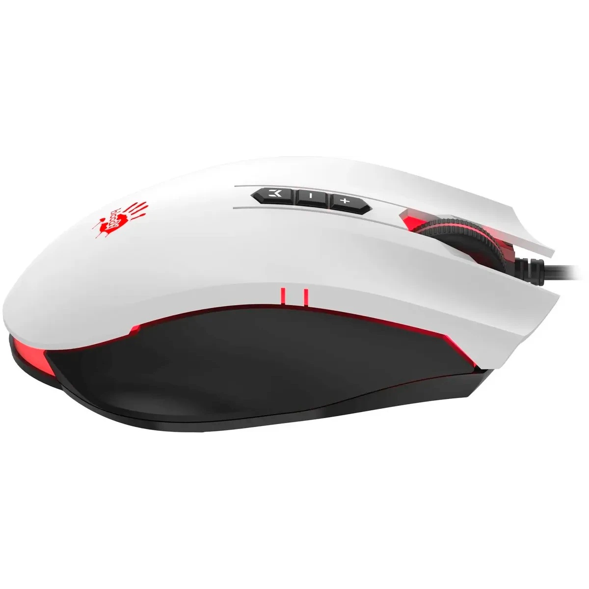 Мышь проводная A4Tech Bloody ES7 белый, 6000 dpi, USB, кнопки - 8