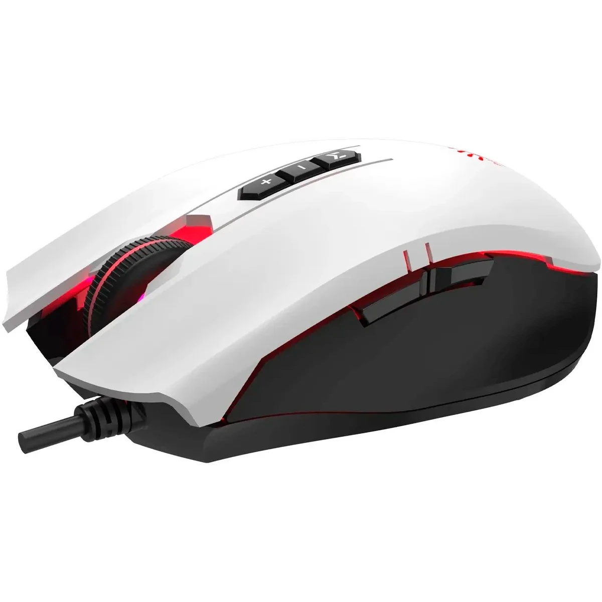 Мышь проводная A4Tech Bloody ES7 белый, 6000 dpi, USB, кнопки - 8