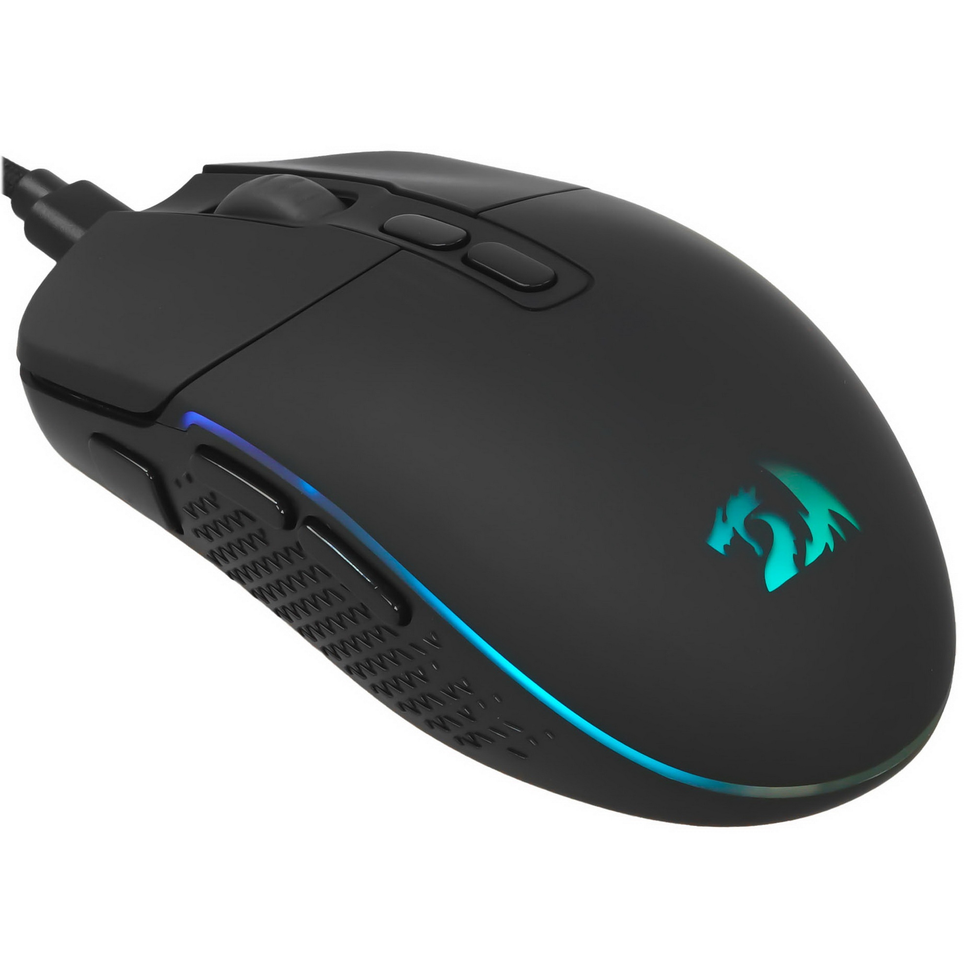 Мышь беспроводная REDRAGON 2.4G/проводная игровая 7+кн.колесо 10000dpi RGB черный Invader Pro 71845