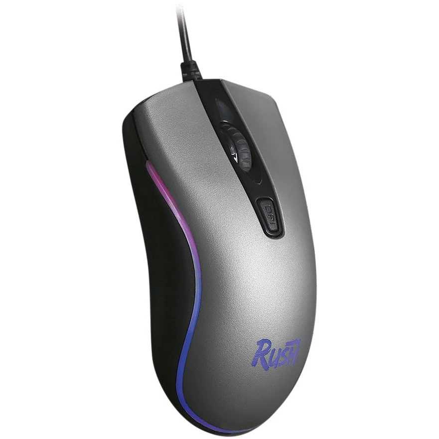 Мышь игровая проводная Smartbuy RUSH Phantom металл SBM-713G-G