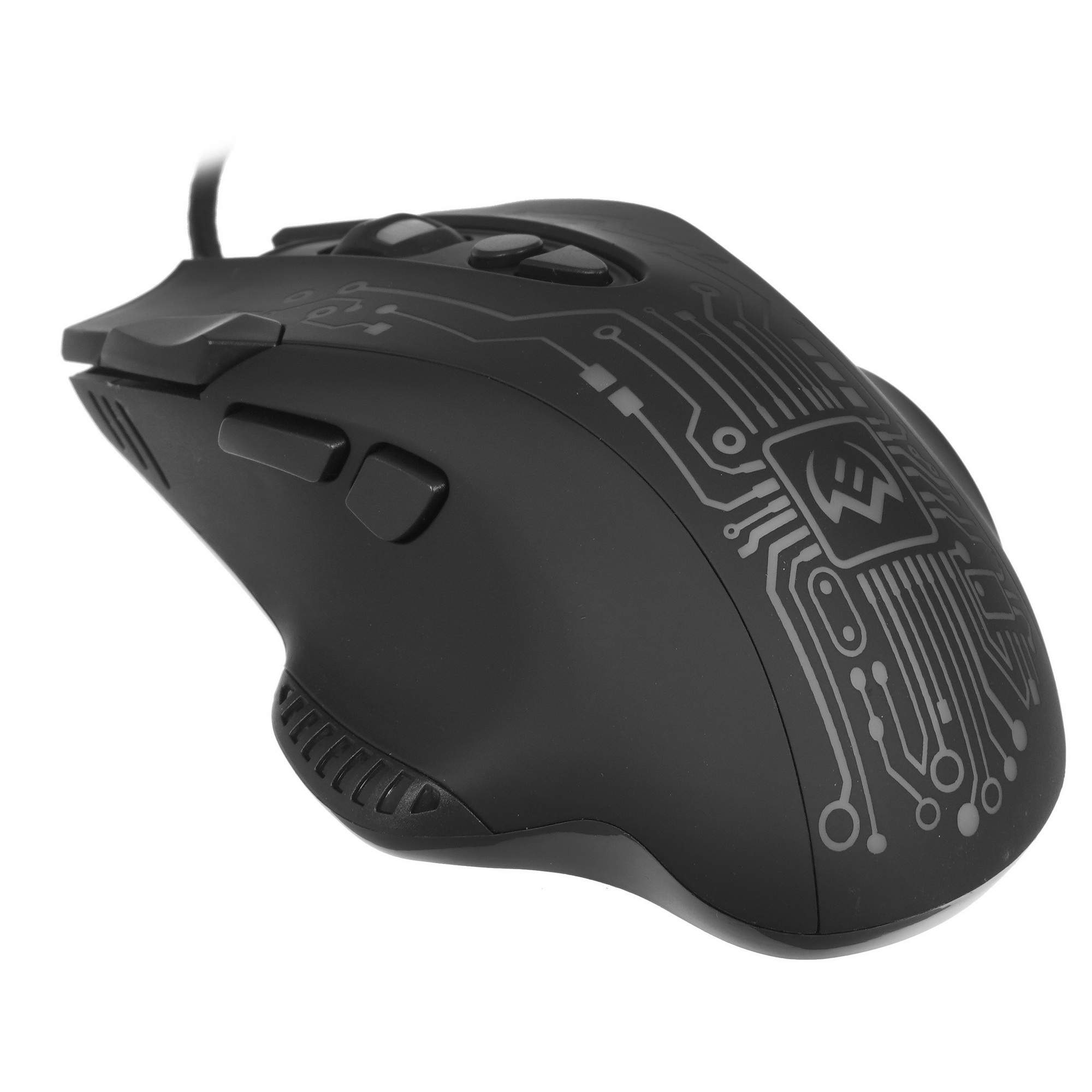 Мышь проводная SVEN RX-G715 черный, 3200 dpi, USB, кнопки - 8