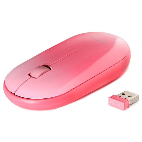 Мышь беспроводная Smartbuy (SBM-266AG-P) 266AG розовый градиент