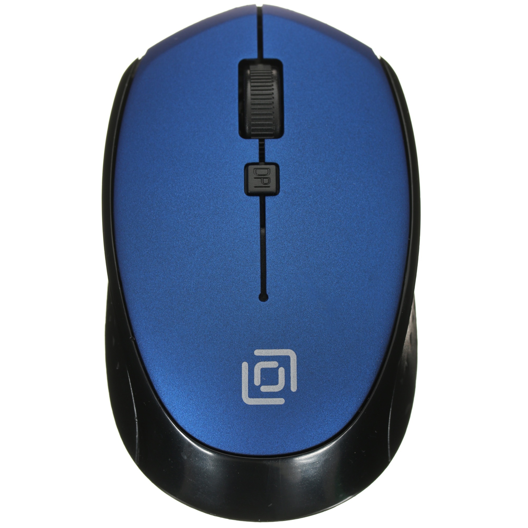 Мышь беспроводная Oklick 488MW синий/черный, 1600 dpi, радиоканал, USB, кнопки - 4