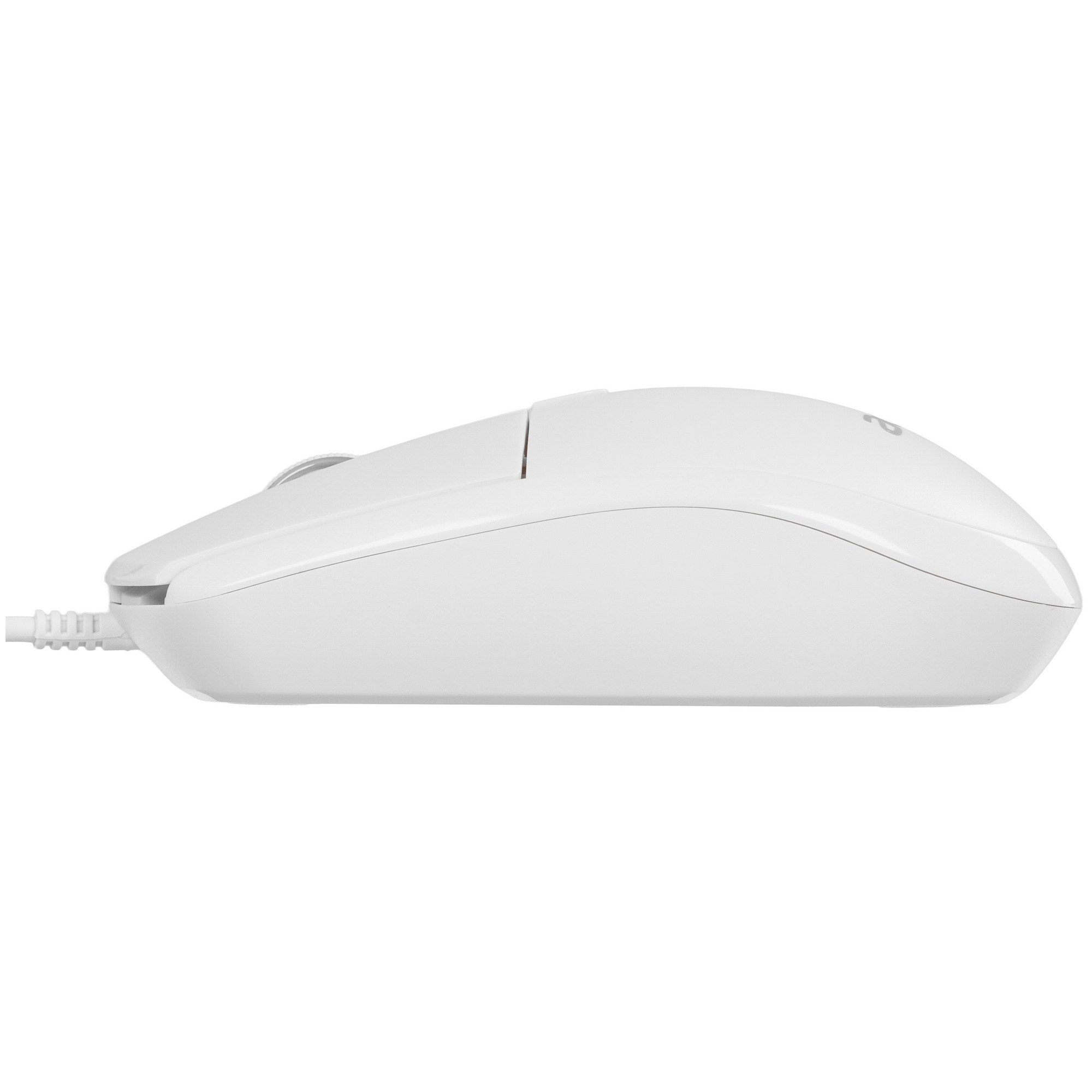 Мышь проводная Acer OMW401 белый, 2000 dpi, USB, кнопки - 4