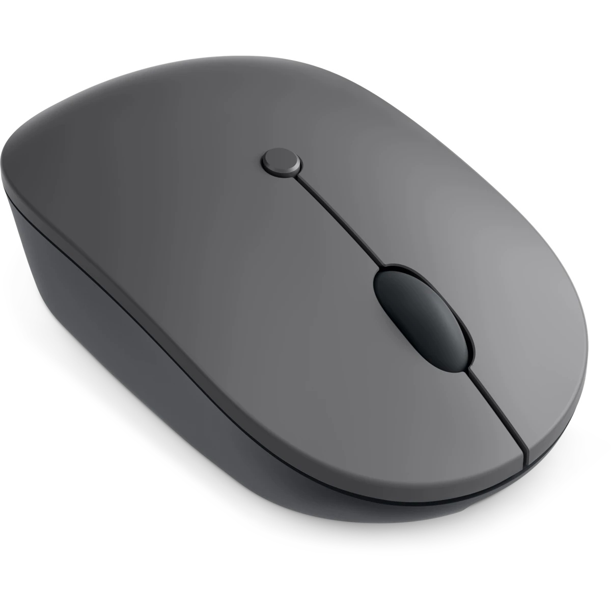 Мышь Lenovo Go серый оптическая (2400dpi) беспроводная USB-C для ноутбука (3but)