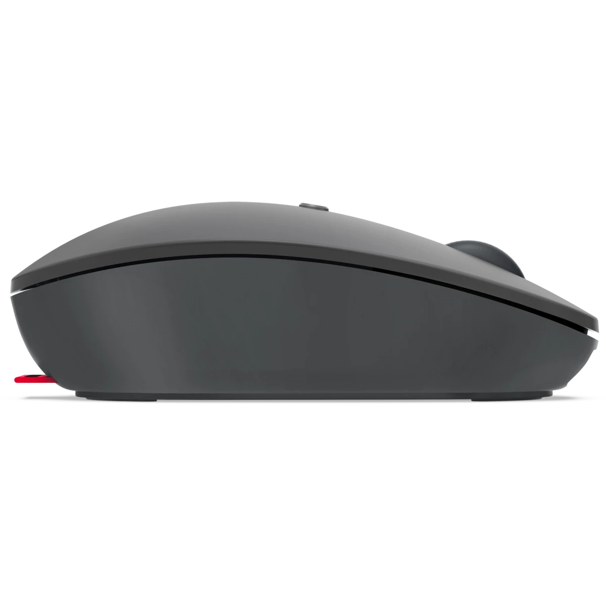 Мышь Lenovo Go серый оптическая (2400dpi) беспроводная USB-C для ноутбука (3but)