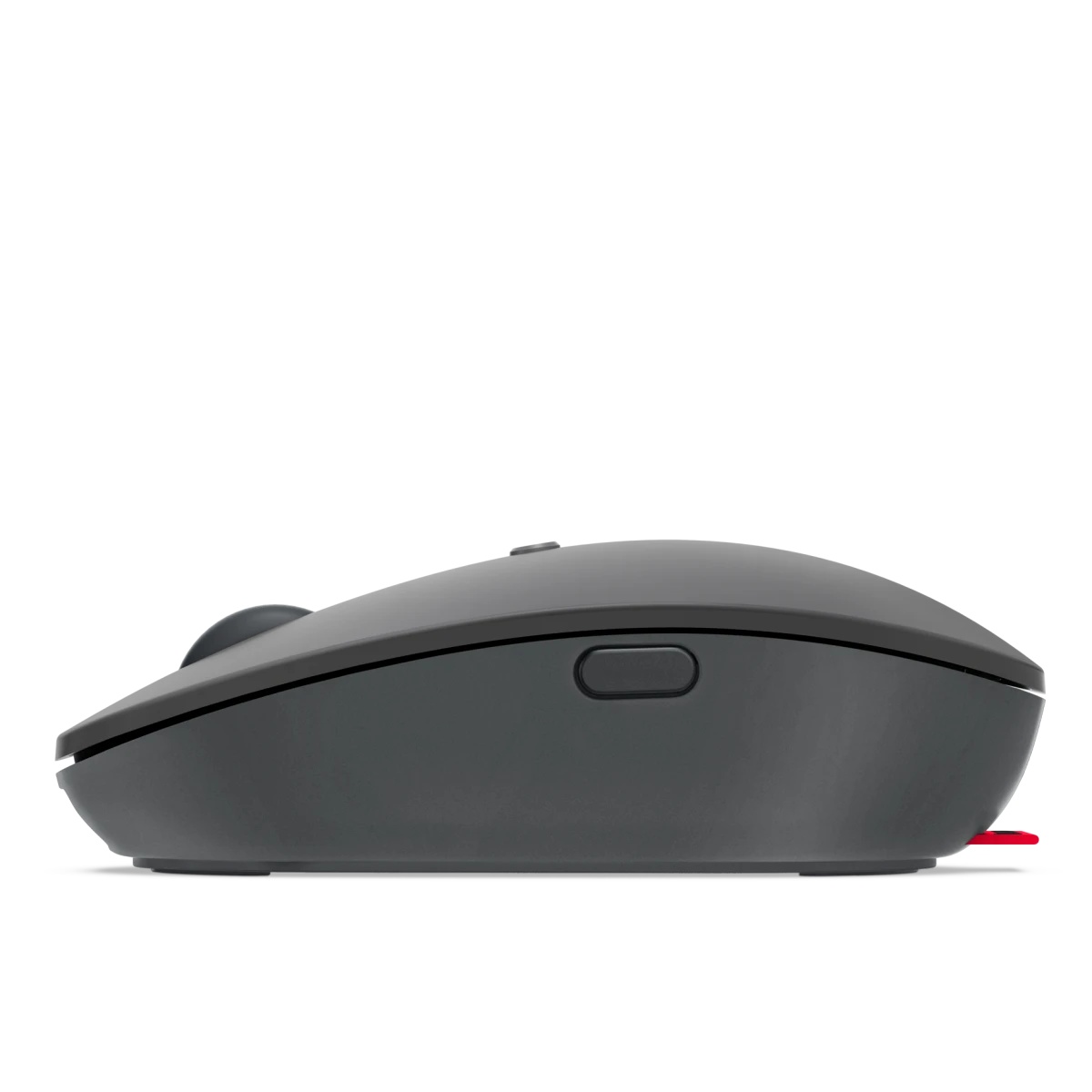 Мышь Lenovo Go серый оптическая (2400dpi) беспроводная USB-C для ноутбука (3but)