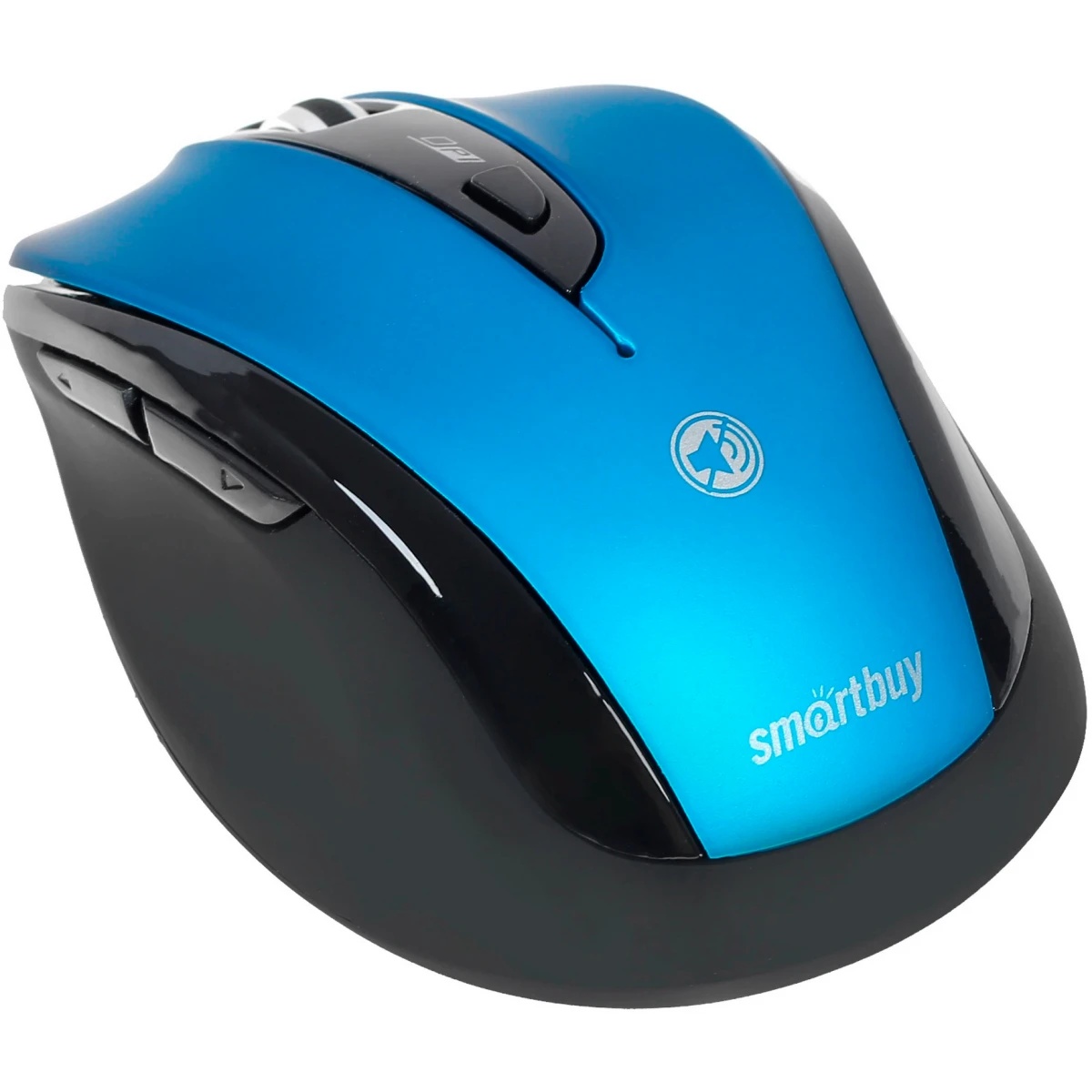 Мышь беспроводная беззвучная Smartbuy 612AG синяя, Blue LED SBM-612AG-BK