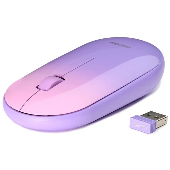 Мышь беспроводная Smartbuy (SBM-266AG-V) 266AG фиолетовый градиент