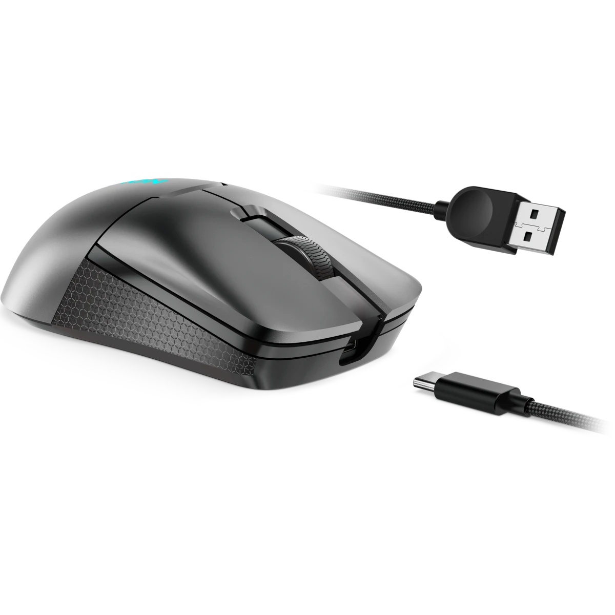 Мышь Lenovo Legion M600s Qi Wireless Gaming темно-серый оптическая 19000dpi беспров. BT/Radio USB (G