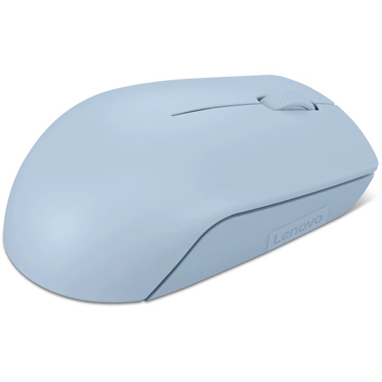 Мышь Lenovo 300 Wireless Compact светло-голубой оптическая 1000dpi беспров. (GY51L15679)