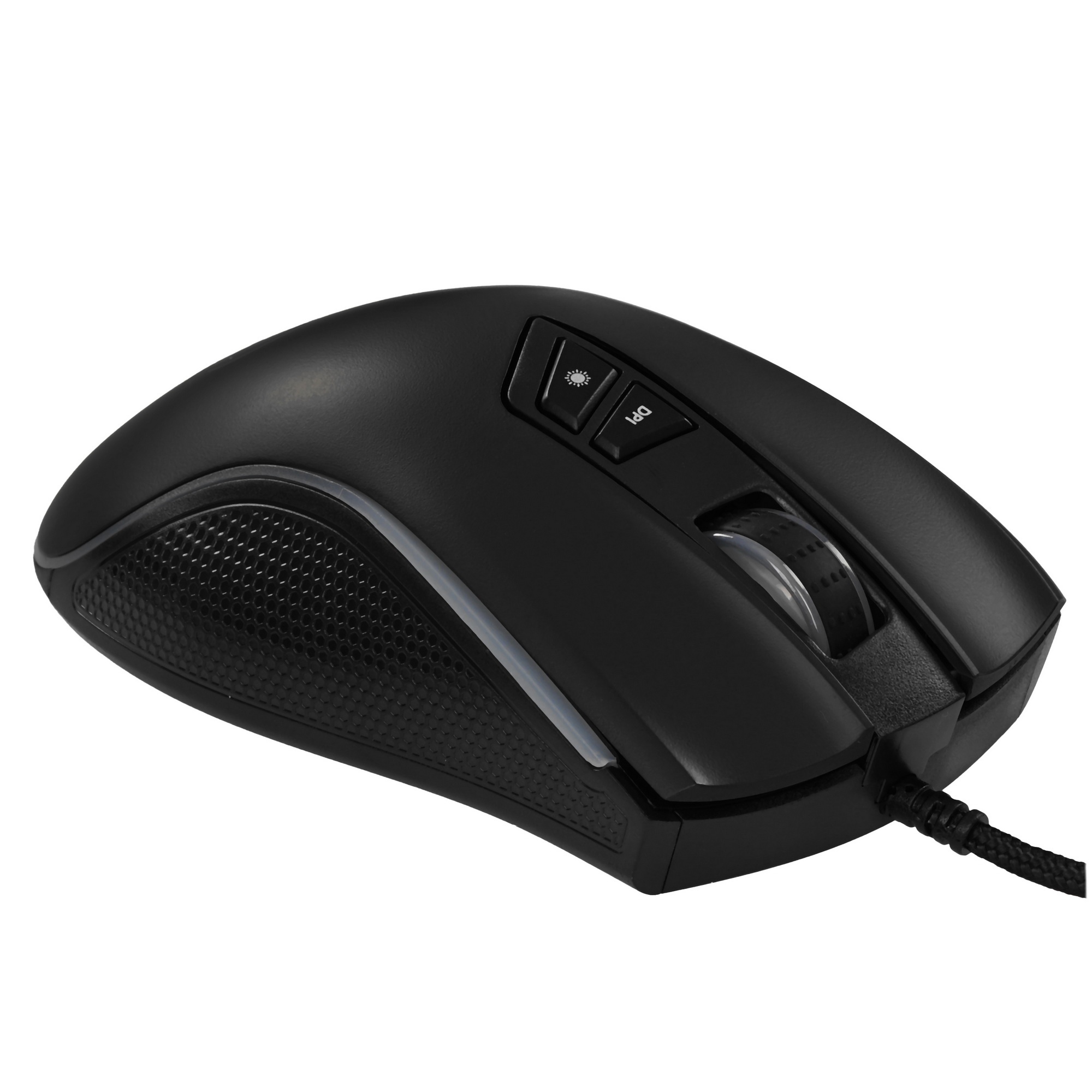 Мышь проводная Jet.A Panteon PS88 черный, 6200 dpi, USB, кнопки - 9
