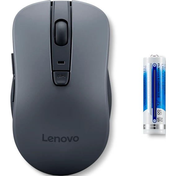 Мышь Lenovo WL310 Bluetooth Silent черный оптическая 1600dpi беспров. (GY51Q65621)