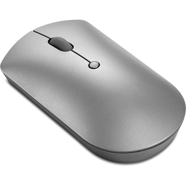 Мышь Lenovo 600 Bluetooth Silent светло-серый оптическая 2400dpi беспров. (GY50X88832)