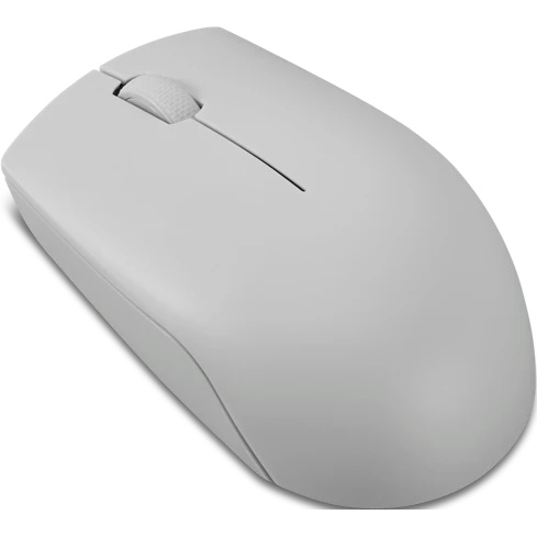Мышь Lenovo 300 Wireless Compact серый оптическая 1000dpi беспров. (GY51L15678)