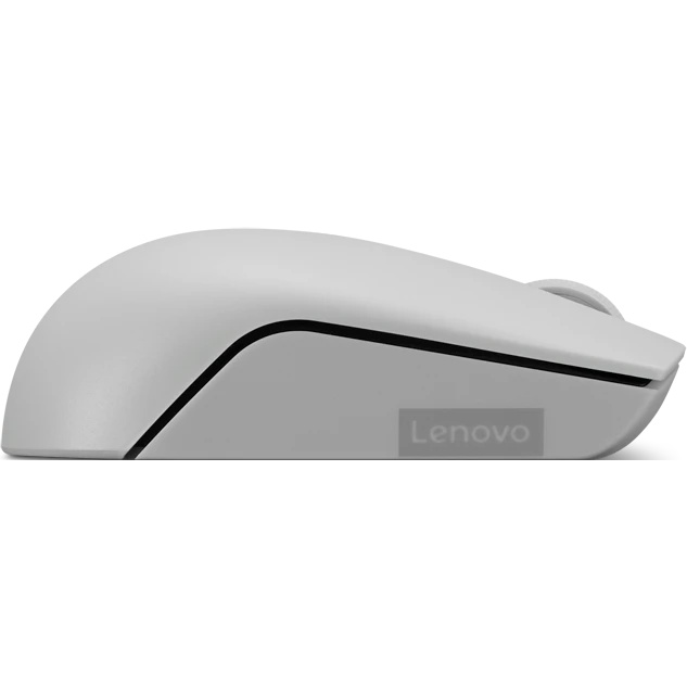 Мышь Lenovo 300 Wireless Compact серый оптическая 1000dpi беспров. (GY51L15678)