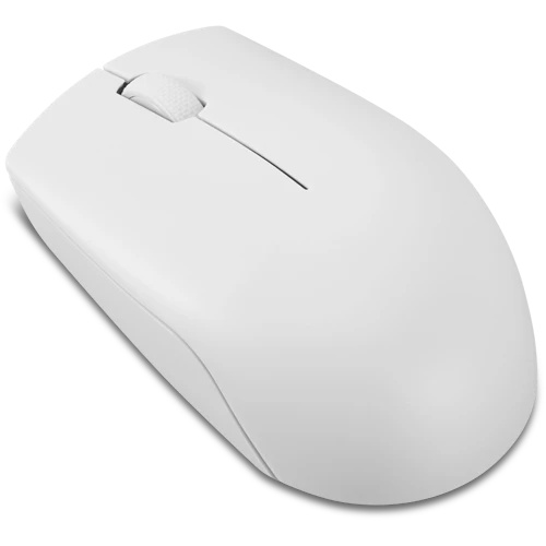 Мышь Lenovo 300 Wireless Compact светло-серый оптическая 1000dpi беспров. (GY51L15677)