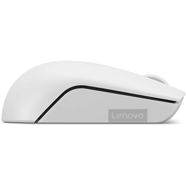 Мышь Lenovo 300 Wireless Compact светло-серый оптическая 1000dpi беспров. (GY51L15677)