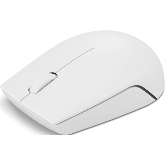 Мышь Lenovo 300 Wireless Compact светло-серый оптическая 1000dpi беспров. (GY51L15677)