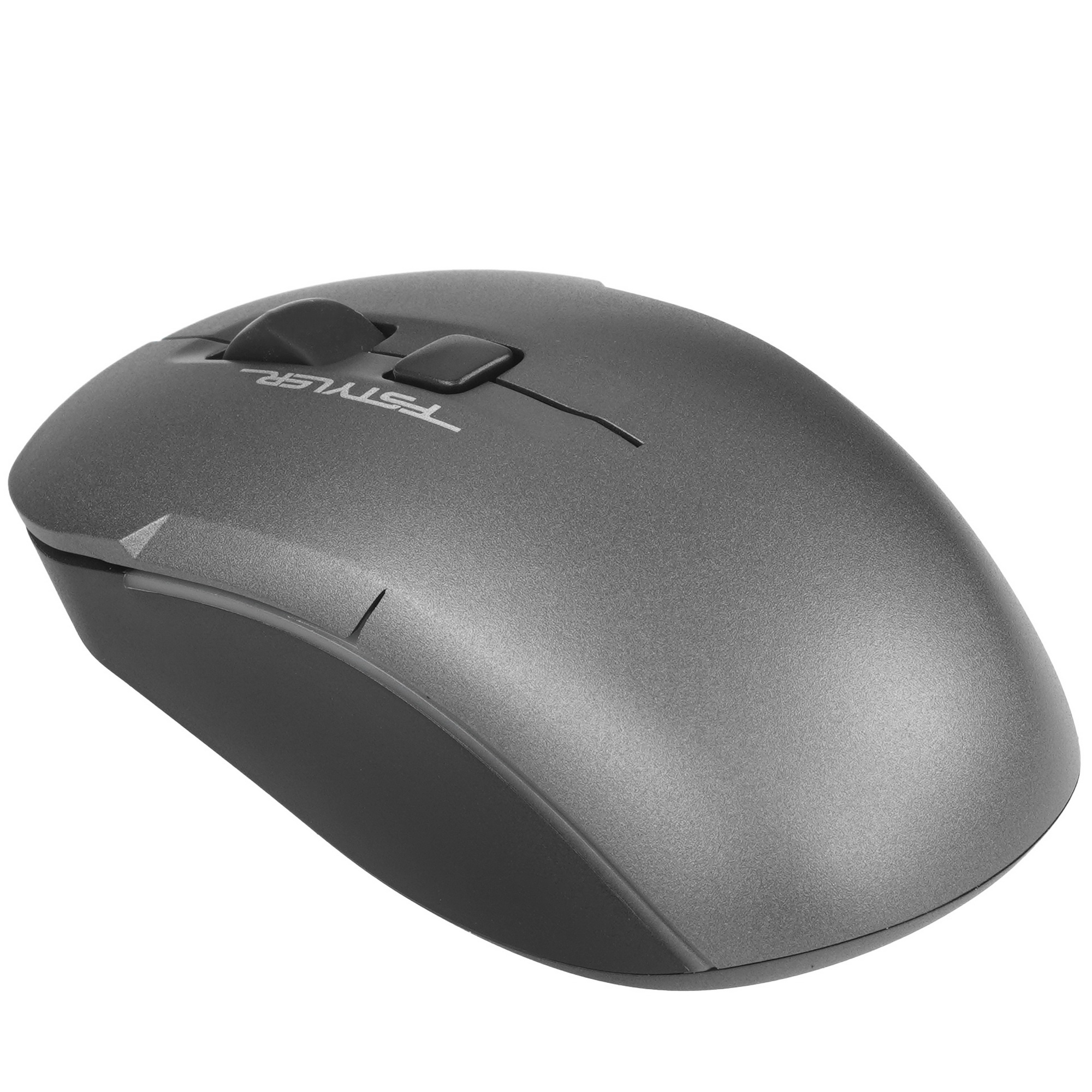 Мышь беспроводная A4Tech Fstyler FB26CS Air2 серый/черный, 2000 dpi, радиоканал, Bluetooth, USB, кно