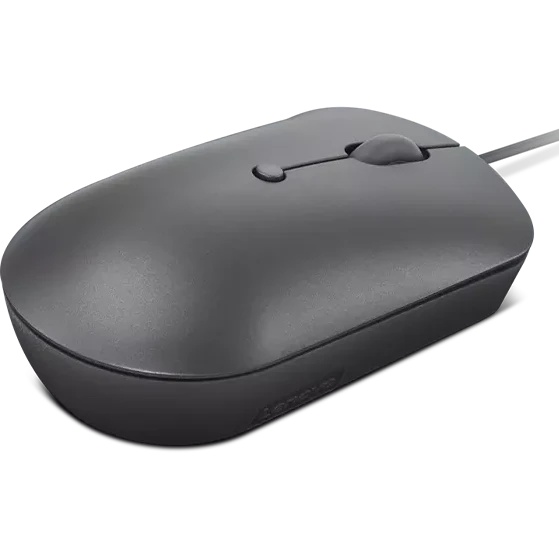 Мышь Lenovo 540 темно-серый оптическая 2400dpi USB2.0 (GY51D20876)
