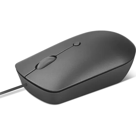 Мышь Lenovo 540 темно-серый оптическая 2400dpi USB2.0 (GY51D20876)