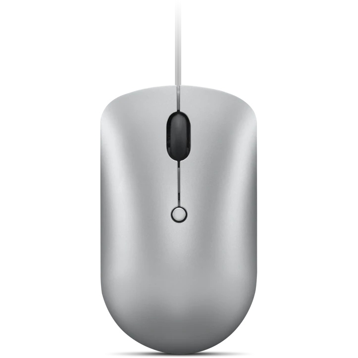 Мышь Lenovo 540 светло-серый оптическая 2400dpi USB2.0 (GY51D20877)