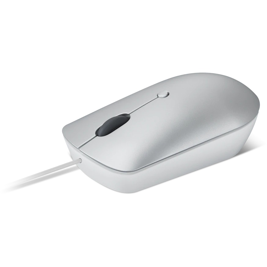 Мышь Lenovo 540 светло-серый оптическая 2400dpi USB2.0 (GY51D20877)