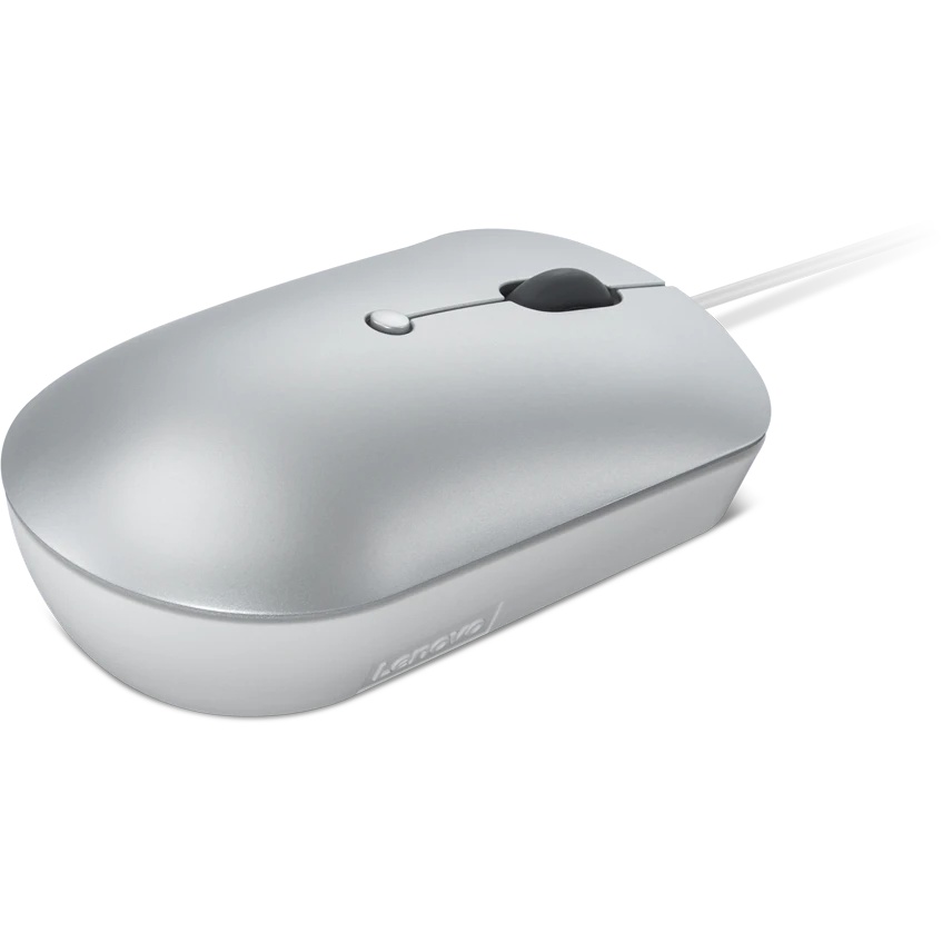 Мышь Lenovo 540 светло-серый оптическая 2400dpi USB2.0 (GY51D20877)