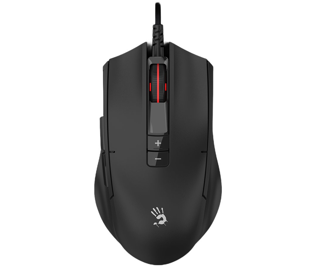 Мышь проводная A4Tech Bloody ES8 черный, 6000 dpi, USB, кнопки - 7