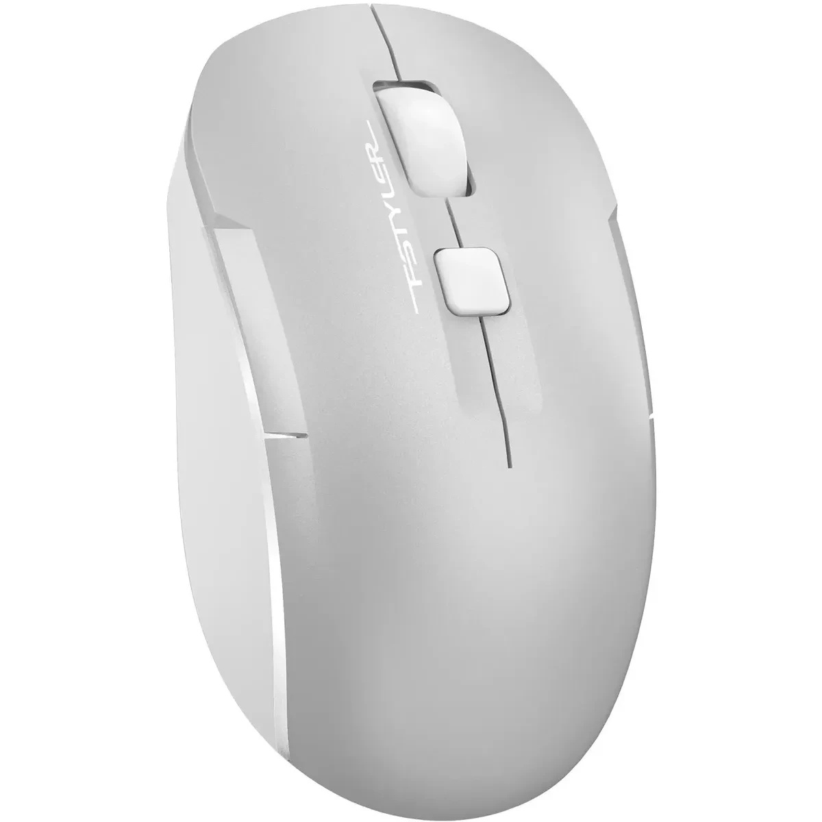 Мышь беспроводная A4Tech Fstyler FB26CS Air2 серебристый/белый, 2000 dpi, радиоканал, Bluetooth, USB