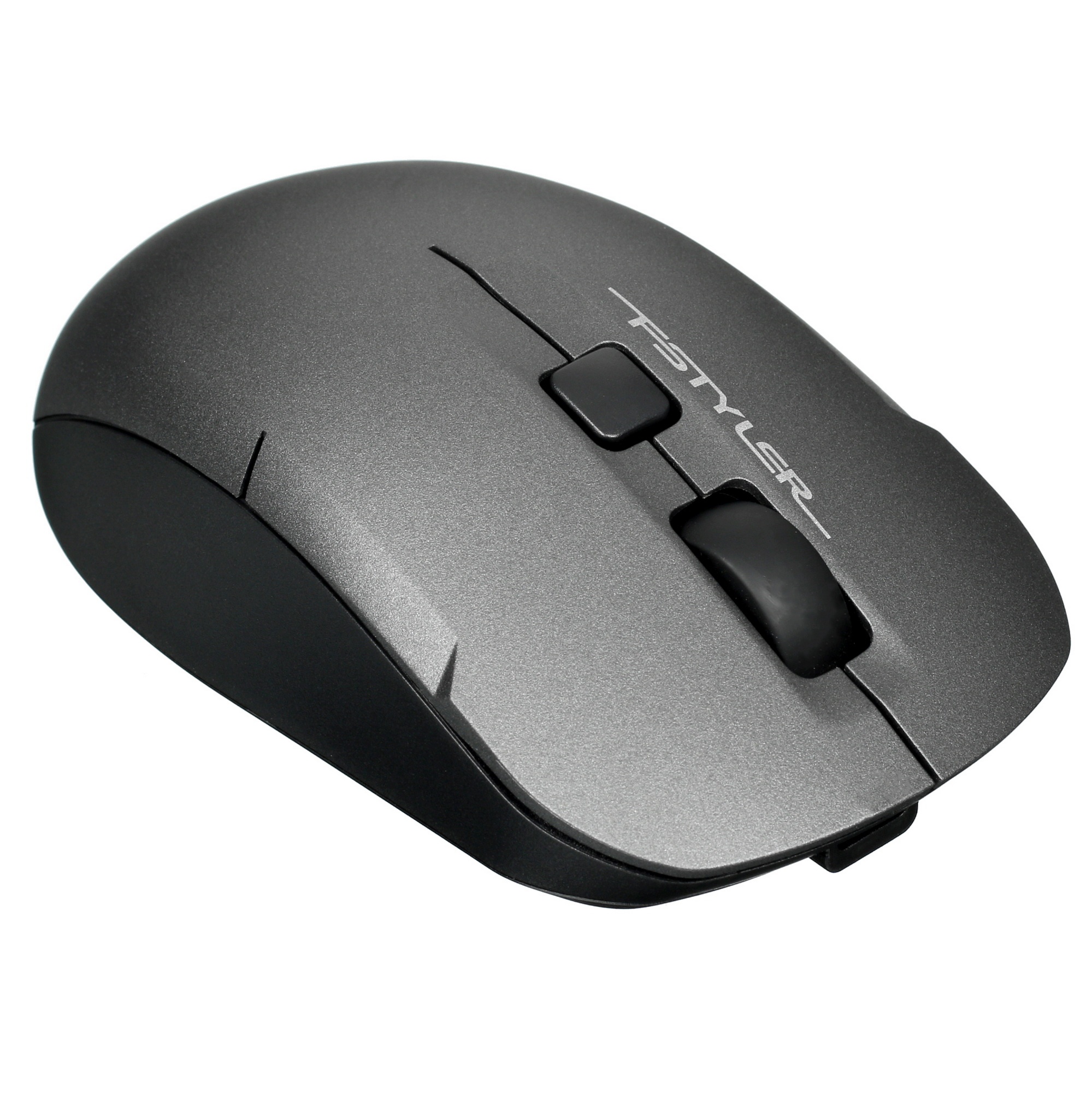 Мышь беспроводная A4Tech Fstyler FG16CS Air серый, 2000 dpi, радиоканал, USB, кнопки - 3