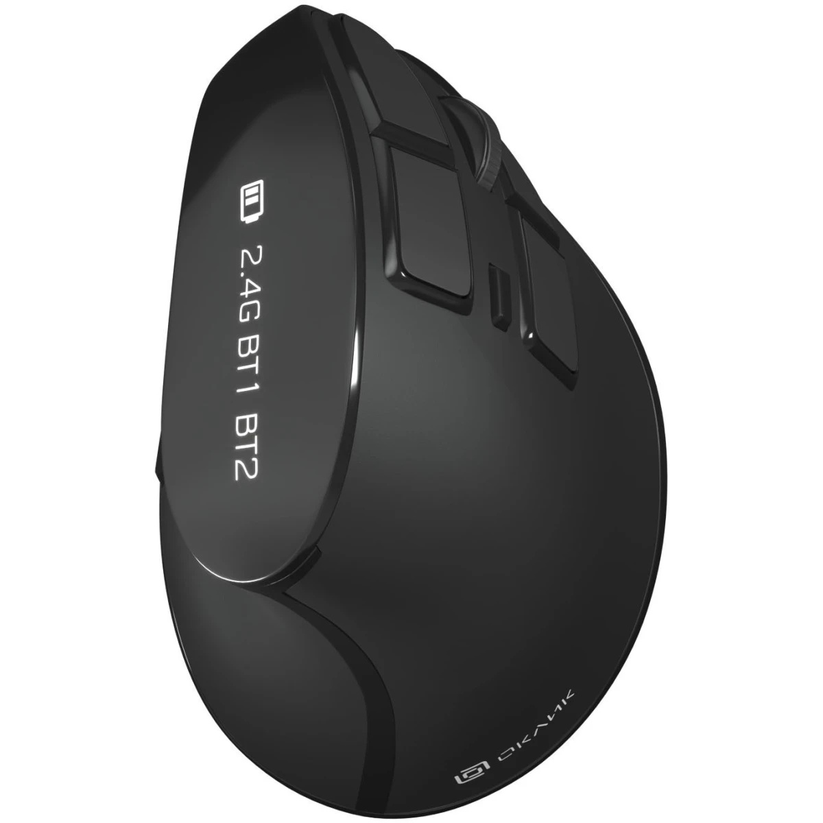 Мышь беспроводная Oklick 990MW черный, 2400 dpi, радиоканал, Bluetooth, USB, кнопки - 9