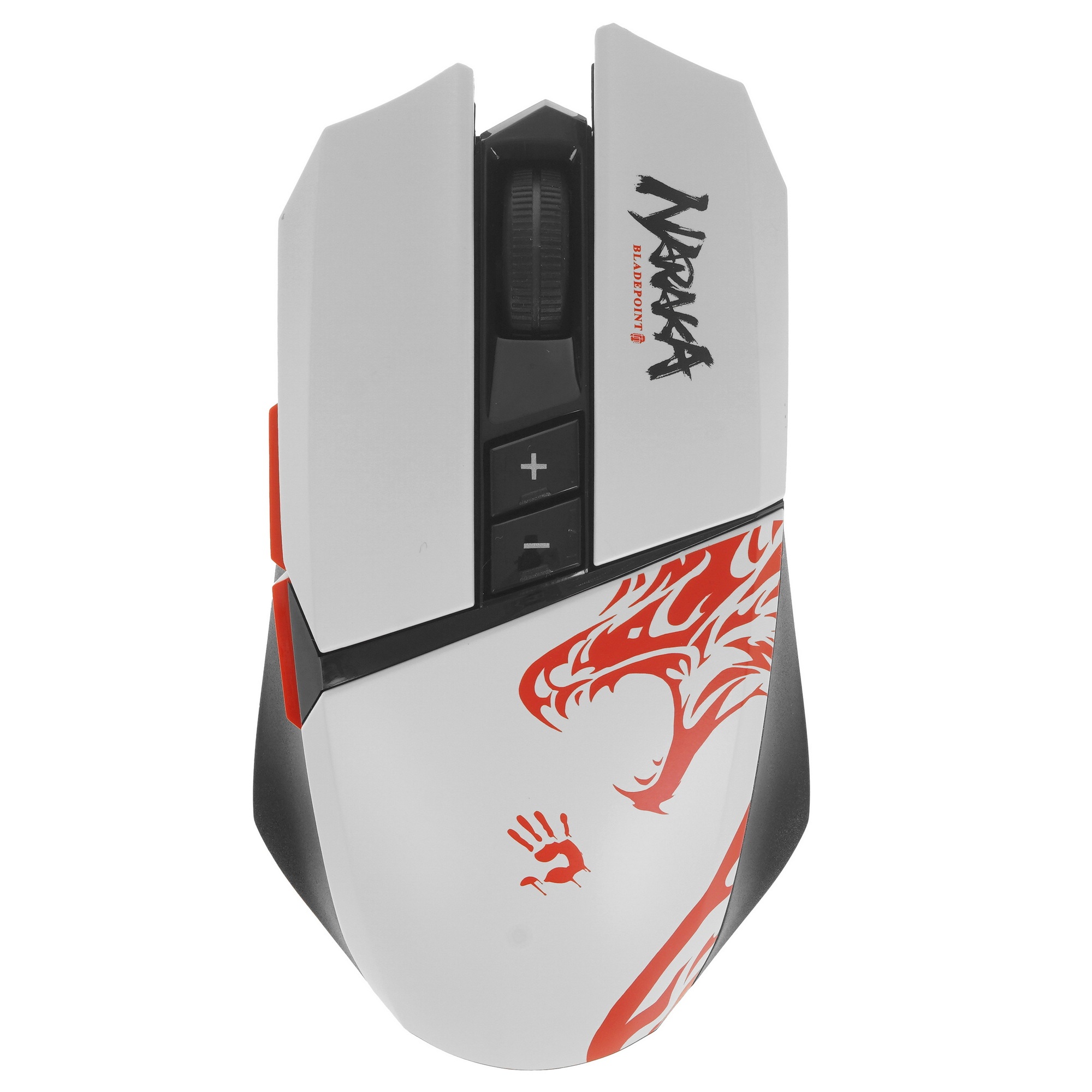 Мышь A4Tech Bloody R36 Ultra черный/белый/красный оптическая 12000dpi беспров. USB 7but (R36 ULTRA N
