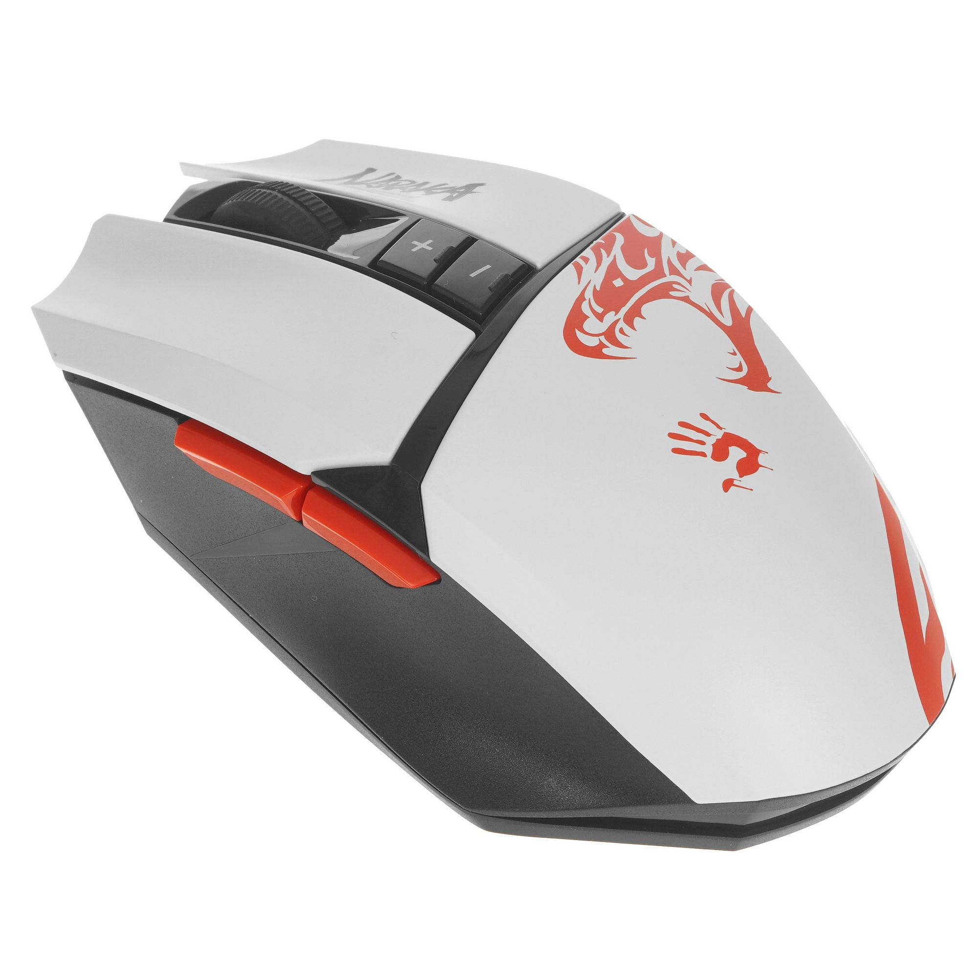 Мышь A4Tech Bloody R36 Ultra черный/белый/красный оптическая 12000dpi беспров. USB 7but (R36 ULTRA N